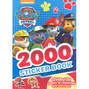 PAW PATROL 2000 STICKERS BOOK